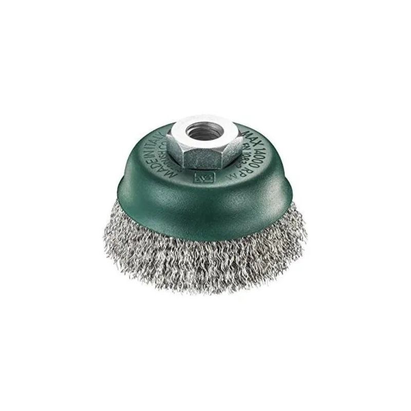 SIT 0925 Spazzola a Tazza Inox 80 mm, Attacco M14