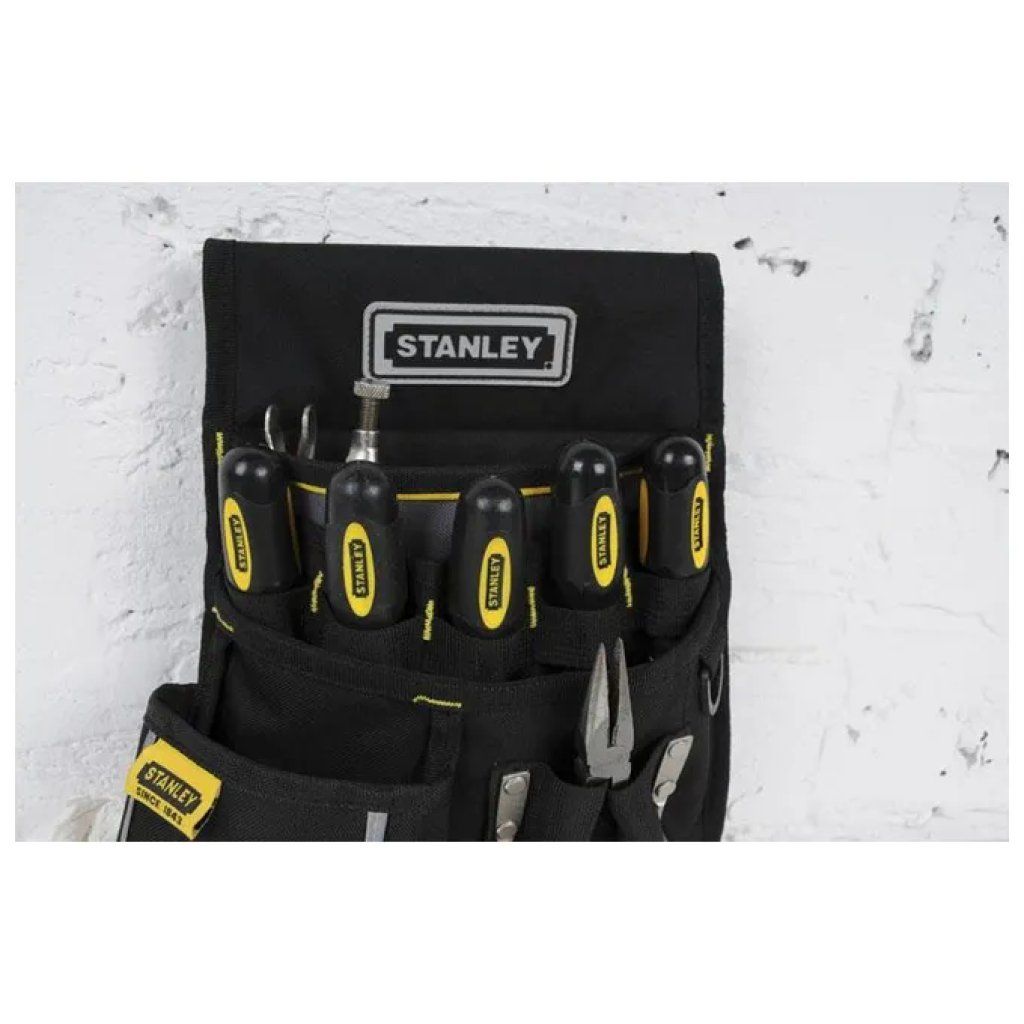 Stanley 1-96-181 Fodero da cintura per utensili con 4 tasche