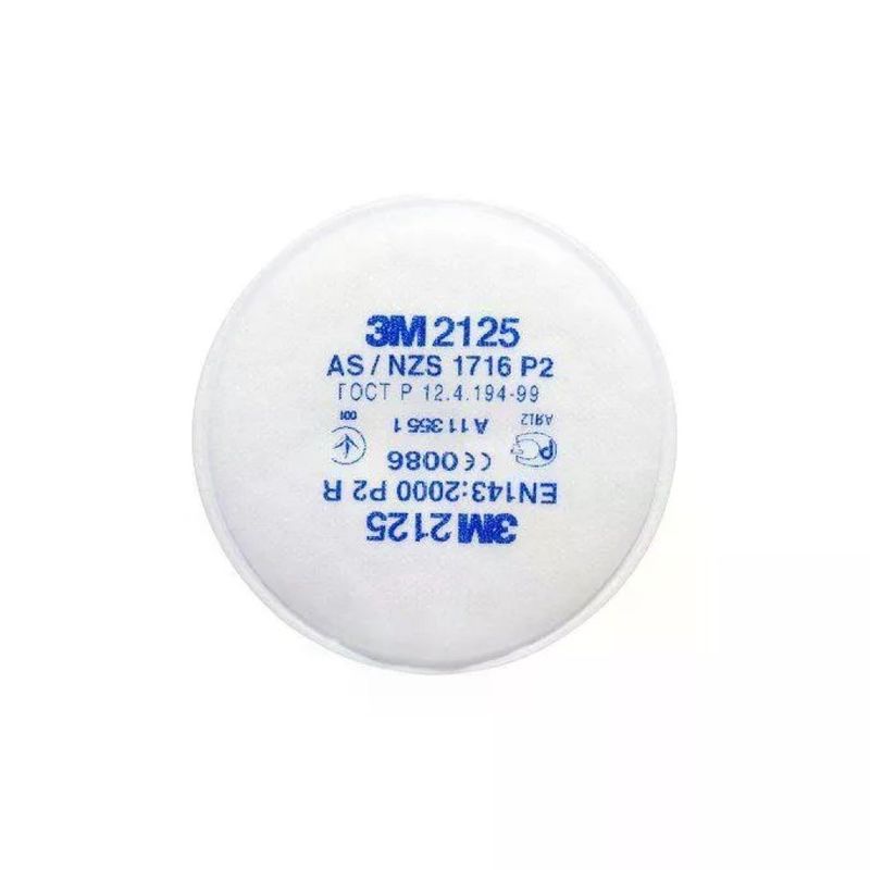 3M 2125 Filtri antiparticolato P2 R, serie 2000, attacco a baionetta, confezione da 2