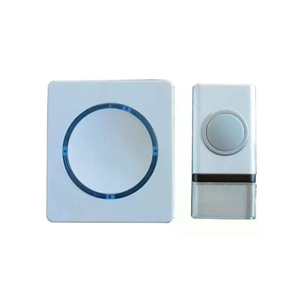 BRAVO 45839 Campanello Wireless Plug-In, 38 Suonerie, Portata 100 m BRAVO 45839 Campanello Wireless Plug-In, 38 Suonerie, Portata 100 m