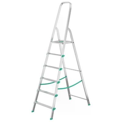 Colombo Libellula S107A06W – Scala in alluminio a 6 gradini, portata 150 kg Colombo Libellula S107A06W – Scala in alluminio a 6 gradini, portata 150 kg