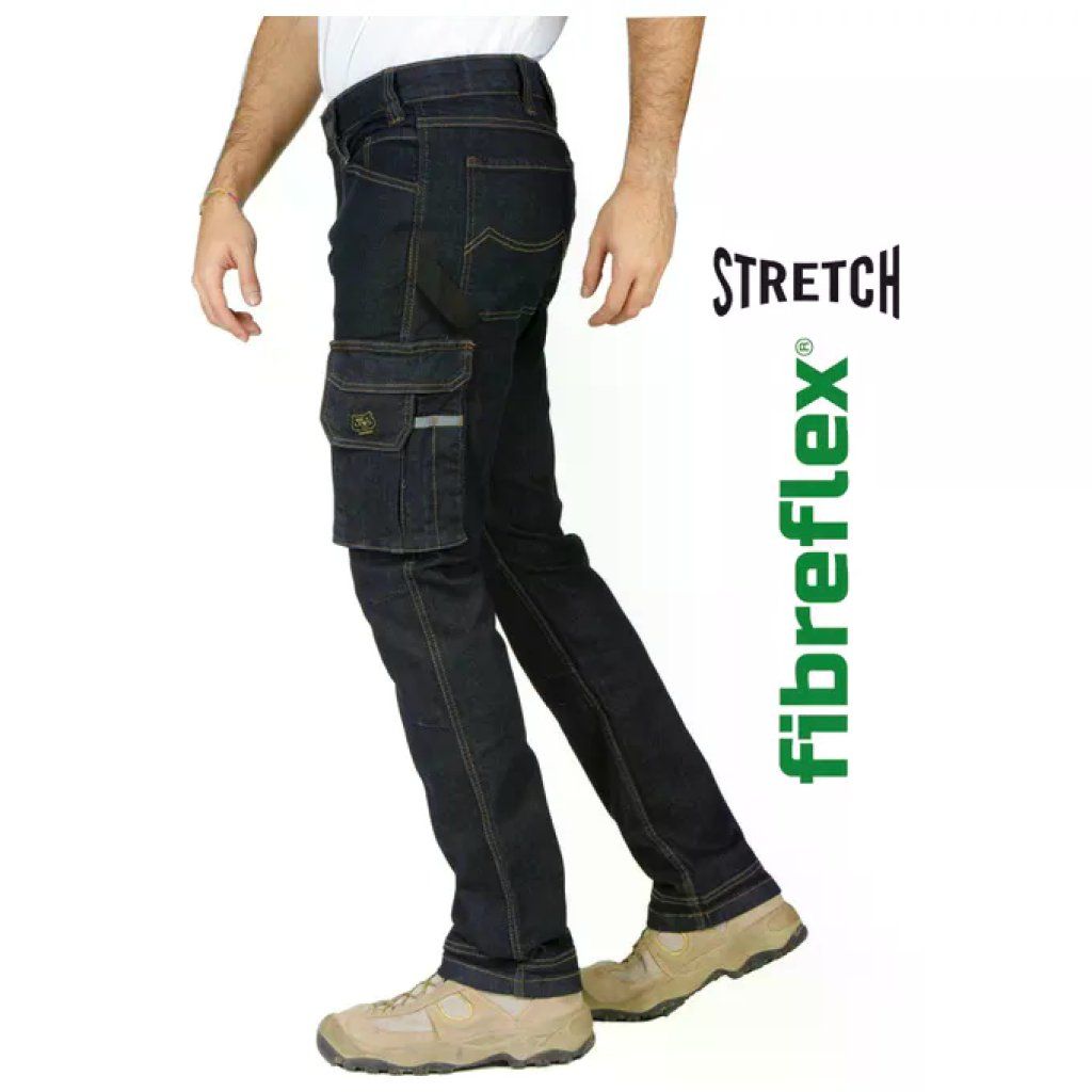 VIGOR-BLINKY Rica Lewis Joba1 Jeans da Lavoro Multitasche Stretch Nero, Taglia 56 VIGOR-BLINKY Rica Lewis Joba1 Jeans da Lavoro Multitasche Stretch Nero, Taglia 56