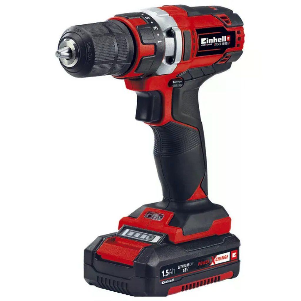 Einhell 4513914 Power X-Change Trapano Avvitatore a Batteria 18V 35 Nm 21 livelli coppia Li-Ion 1
