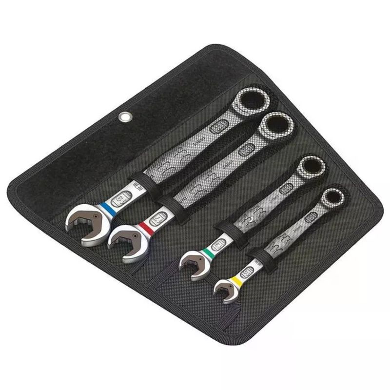 Wera Joker Set di Chiavi Combinate a Cricchetto, 4 Pezzi