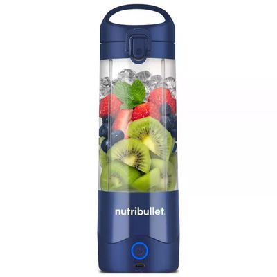 NutriBullet NBP003NBL Frullatore per Sportivi Portatile Cordless USB-C 0.475 L Tritaghiaccio colore Blu Navy