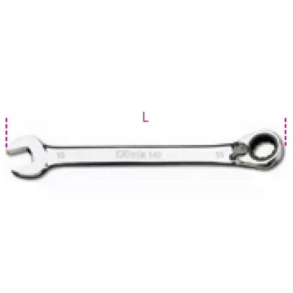 Beta 142 Chiave Combinata a Cricchetto Reversibile 12 mm