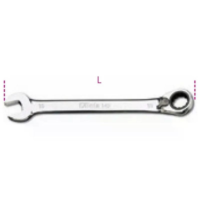 Beta 142 Chiave Combinata a Cricchetto Reversibile 12 mm