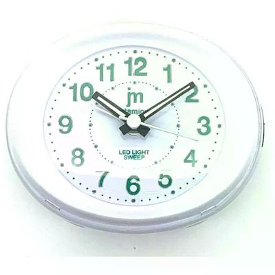 Lowell 8008457711342 Sveglia Analogica JA7116O Metallo Bip-Bip Crescendo Silenziosa