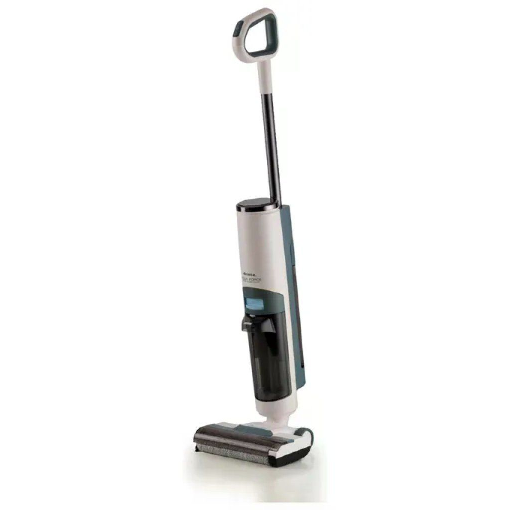 Ariete 2483 Aqua Force Aspirapolvere Lavapavimenti Cordless 2in1 Secco e Bagnato Filtro HEPA 220W 35 min