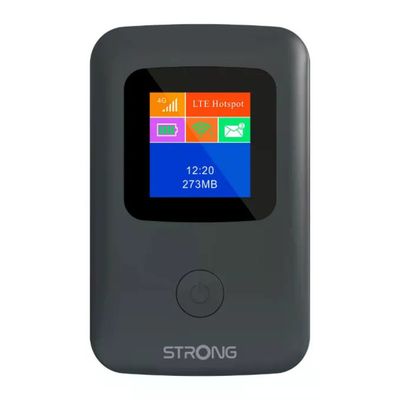 Strong 4GMIFI150CD Router 4G Portatile LTE Wi-Fi 4 150 Mbit-s SIM Card Display 2100 mAh USB-C colore Nero