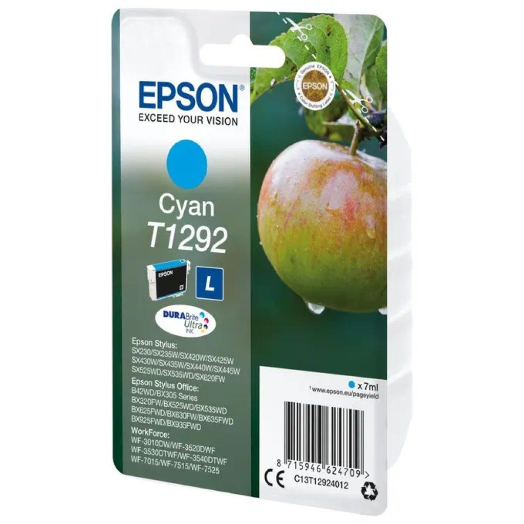 Epson T1292 DURABrite Ultra – Cartuccia Ciano Originale