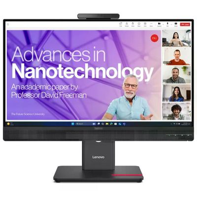 Lenovo 64B8UAT1EU Monitor PC 27'' Quad HD LCD ThinkVision T27QD-4v Nero