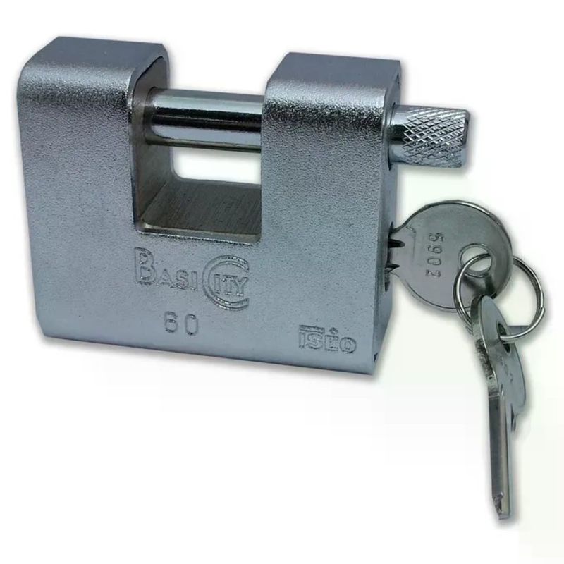 ISEO Lucchetto Corazzato ISEO Lucch City Basic 70 mm con Chiavi