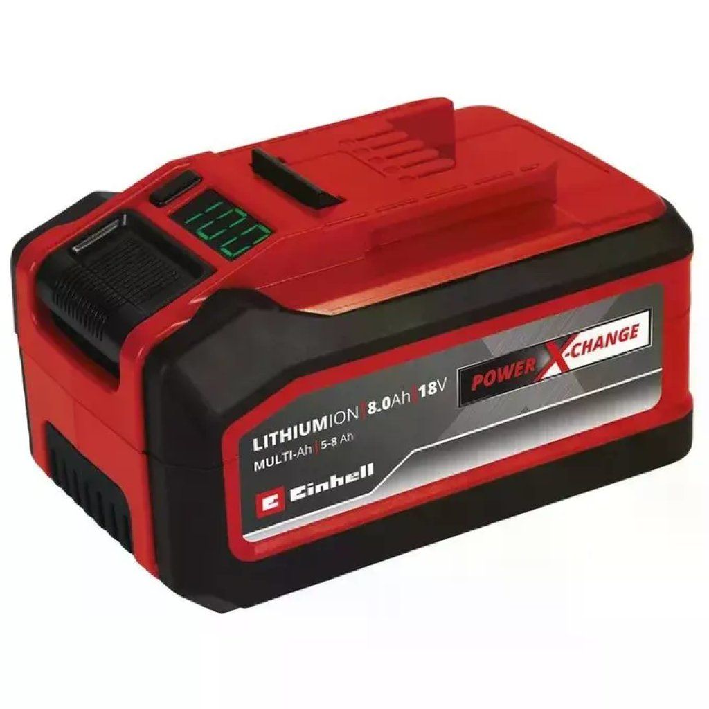 Einhell PXC Plus 18V 5-8Ah Multi-Ah Batteria Li-Ion Einhell PXC Plus 18V 5-8Ah Multi-Ah Batteria Li-Ion