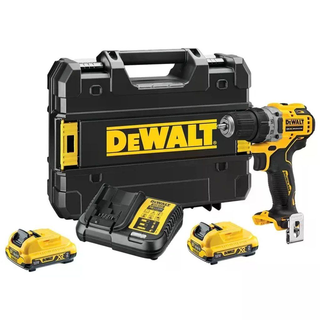 DEWALT DCD701D2-QW Trapano Avvitatore Brushless 12V XR con 2 Batterie DEWALT DCD701D2-QW Trapano Avvitatore Brushless 12V XR con 2 Batterie