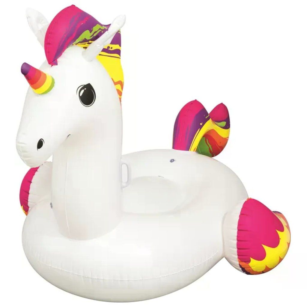 Bestway Float'N Fashion Unicorno Gonfiabile Cavalcabile 224 x 164 cm