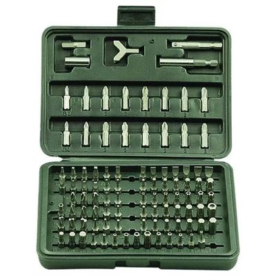 VIGOR-BLINKY VIGOR 38472-10 Set da 100 Inserti per Avvitatore in Acciaio CR-V VIGOR-BLINKY VIGOR 38472-10 Set da 100 Inserti per Avvitatore in Acciaio CR-V