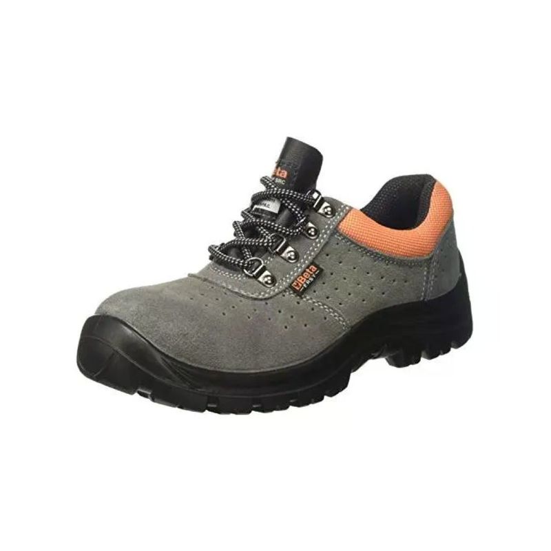 Beta 7246E Scarpe Antinfortunistiche Basse S1P SRC, Grigio e Arancio, Taglia 42