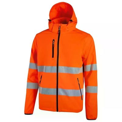 U-Power Cursa WHL318OF Giacca Softshell Alta Visibilità XXL Arancione