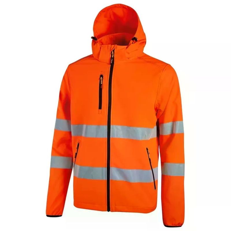 U-Power Cursa WHL318OF Giacca Softshell Alta Visibilità XXL Arancione