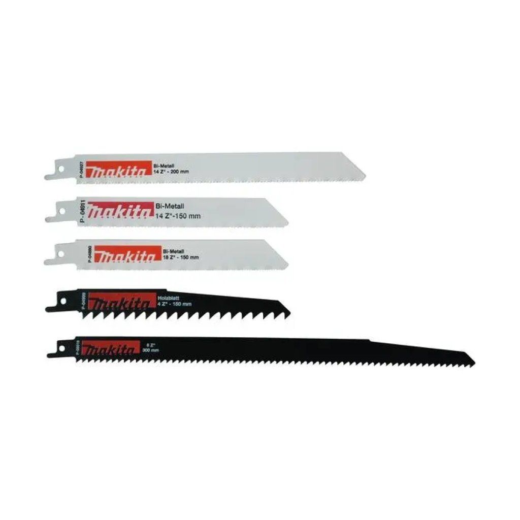 Makita P-83945 Set di 5 Lame per Sega a Sciabola