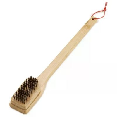 Weber 6276 – Spazzola per griglia barbecue in bambù, 46 cm Weber 6276 – Spazzola per griglia barbecue in bambù, 46 cm