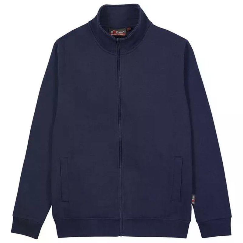 U-Power Sotra WEY296DB Felpa da Lavoro Uomo Full Zip, Deep Blue, Taglia S