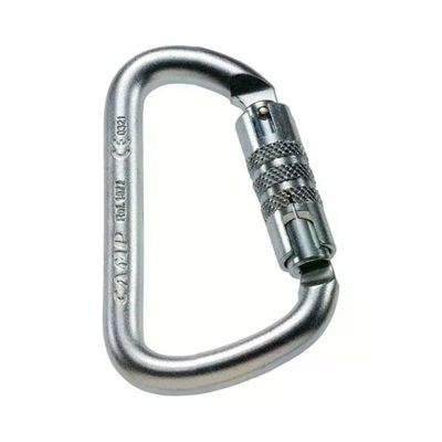 CAMP D PRO 2LOCK – Moschettone in acciaio zincato 52 kN, 11,4 cm CAMP D PRO 2LOCK – Moschettone in acciaio zincato 52 kN, 11,4 cm