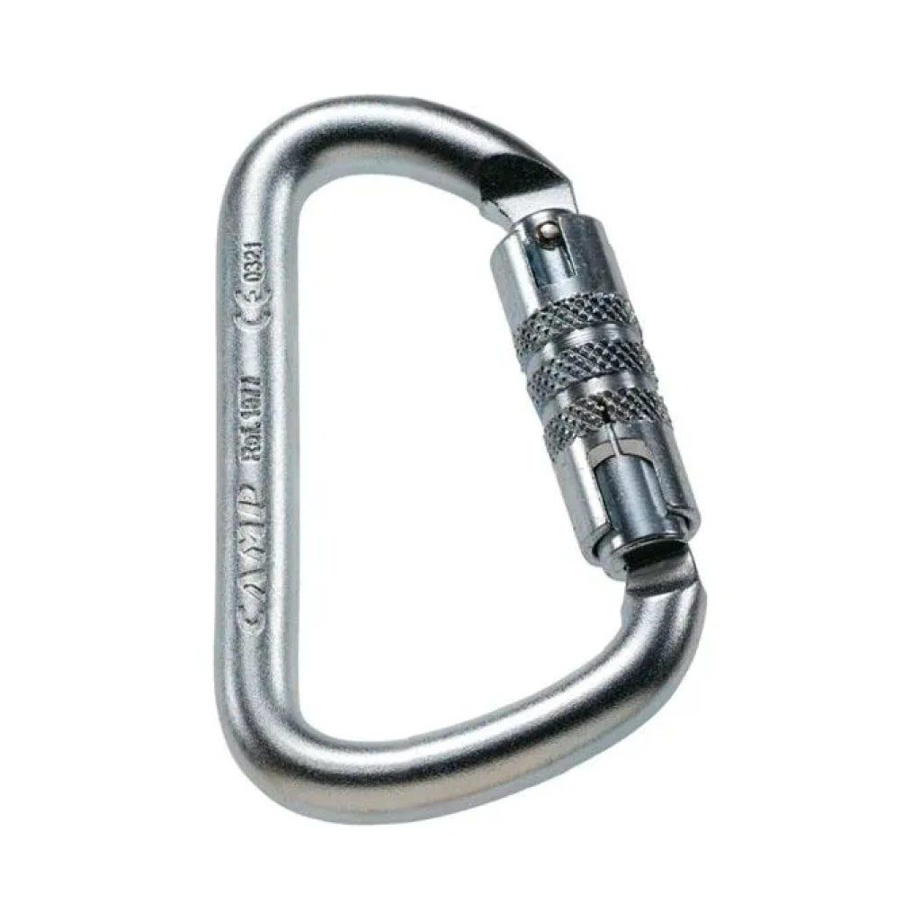 CAMP D PRO 2LOCK – Moschettone in Acciaio Zincato 52 kN
