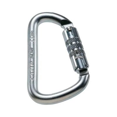 CAMP D PRO 2LOCK – Moschettone in Acciaio Zincato 52 kN