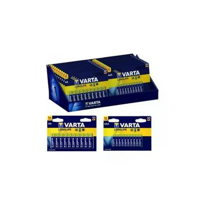 VARTA Longlife Expo – 10 pile alcaline AA/AAA VARTA Longlife Expo – 10 pile alcaline AA/AAA
