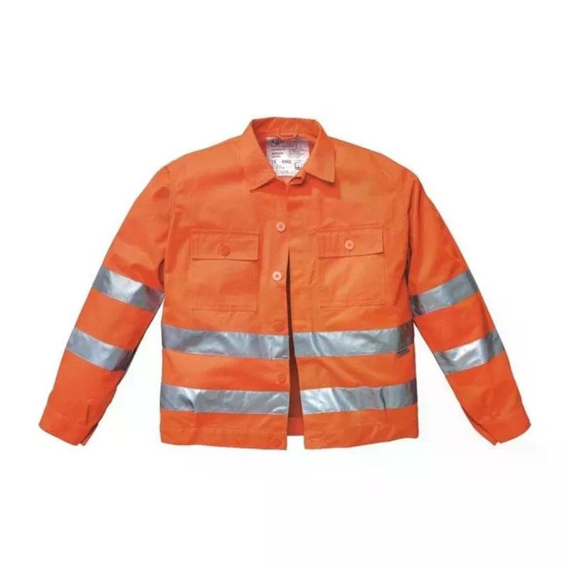 NERI Giubbino Alta Visibilità Arancio, Taglia 48