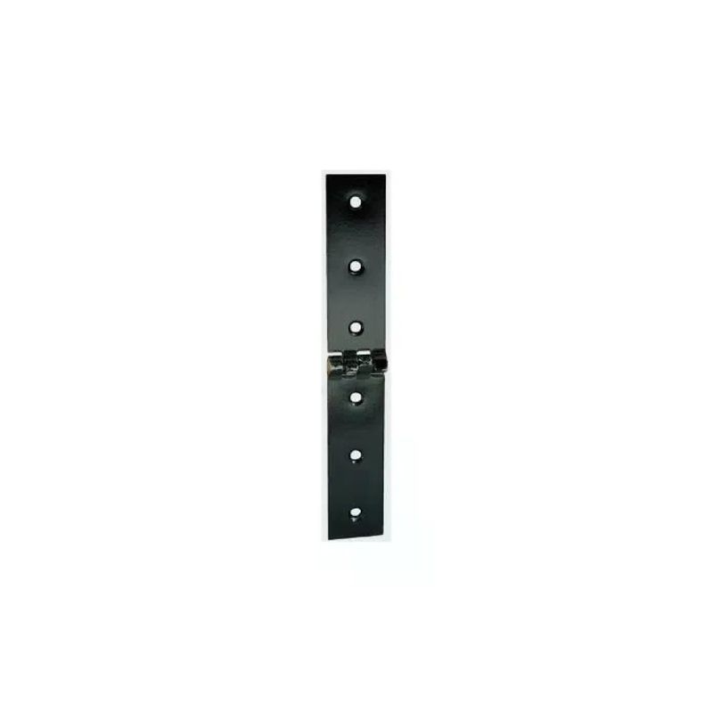 VIGOR-BLINKY Cerniere in Acciaio Verniciato Nero, 280 mm, 12 Pezzi
