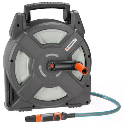GARDENA Acquabox da terrazzo con avvolgitubo da 10 m
