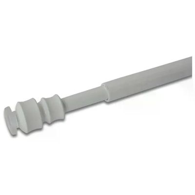 Emmebi Sesamo – Coppia di astine a molla per tende, regolabili 30–40 cm, bianche Emmebi Sesamo – Coppia di astine a molla per tende, regolabili 30–40 cm, bianche