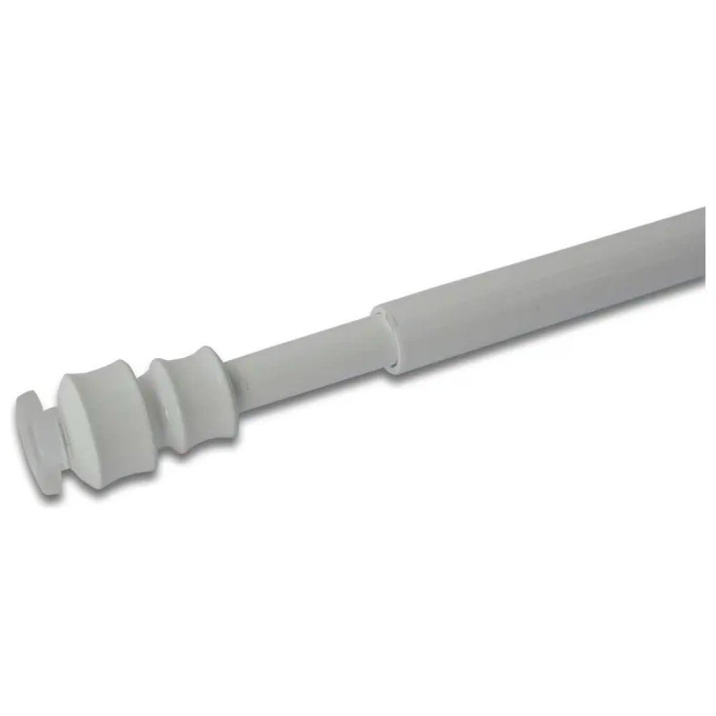Emmebi Sesamo – Coppia di astine per tende regolabili 30–40 cm, bianche