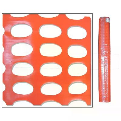 TENAX Rete da Cantiere Arancione in HDPE, 1,80 x 50 m, Maglia 55 x 55 mm