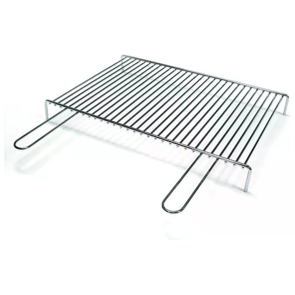 Sandrigarden 7913030 Graticola Acciaio in Tondino con Piedini per Barbecue 60x40 cm Idonea al Contatto con Sandrigarden 7913030 Graticola Acciaio in Tondino con Piedini per Barbecue 60x40 cm Idonea al Contatto con
