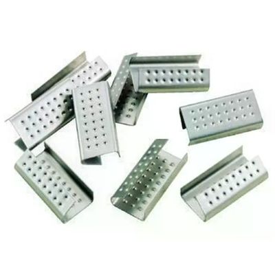 Vigor-Blinky 1190006 Sigilli Aperti per Reggetta Plastica, Acciaio Zincato, 13 mm, 2500 Pezzi