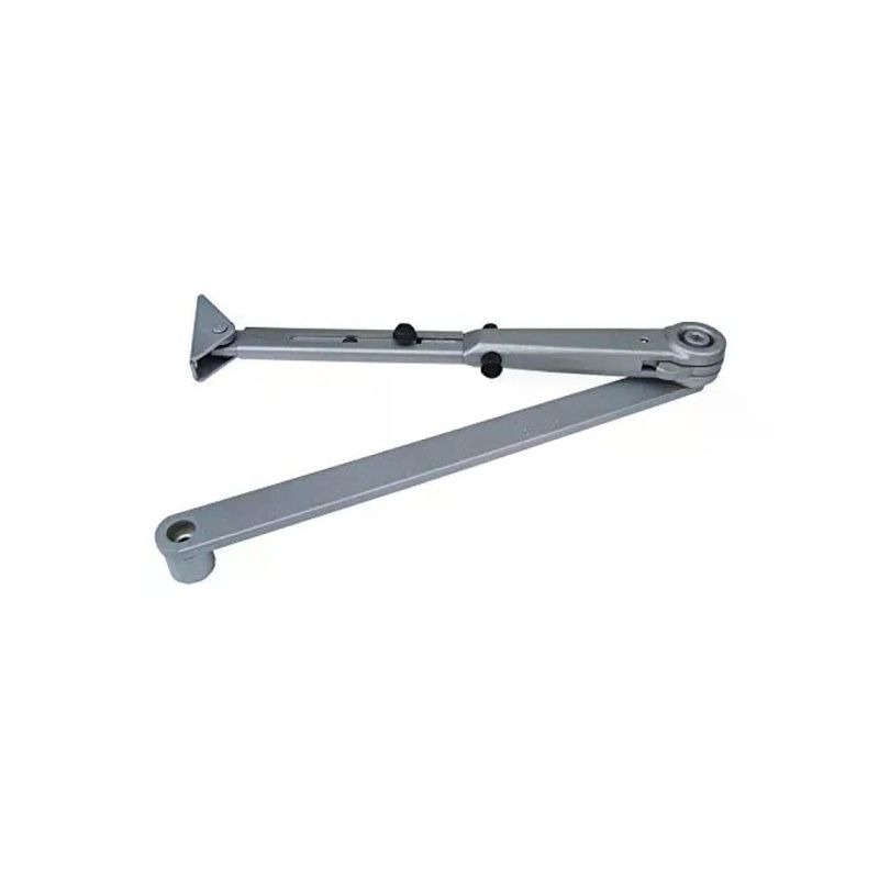 GEZE 87833 Braccio a V con fermo per TS2000 e TS4000, nero