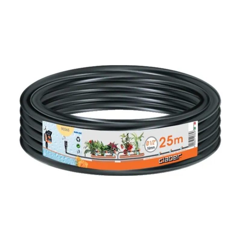 Claber 90362 Tubo Collettore per Irrigazione a Goccia 15 m