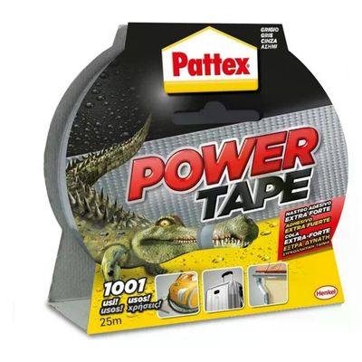 HENKEL Pattex Power Tape nastro telato impermeabile grigio 50 mm x 5 m
