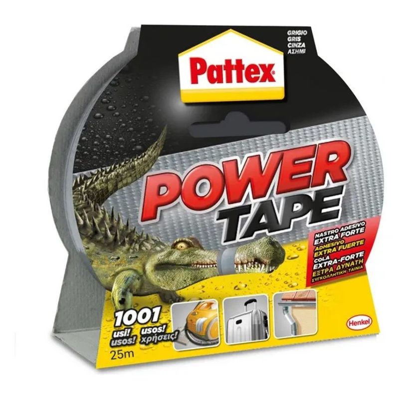HENKEL Pattex Power Tape nastro telato impermeabile grigio 50 mm x 5 m