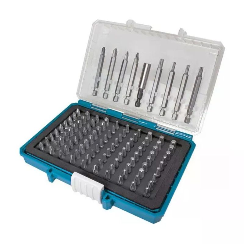 Makita P-81050 Set inserti per avvitatore, 99 pezzi con custodia