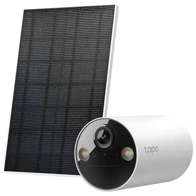 TP-Link Tapo TC82 KIT Telecamera IP 2K con Pannello Solare
