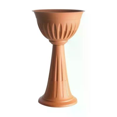 BAMA Alba BAM169 – Vaso a Calice in Resina Coccio 43 x 74,5 cm