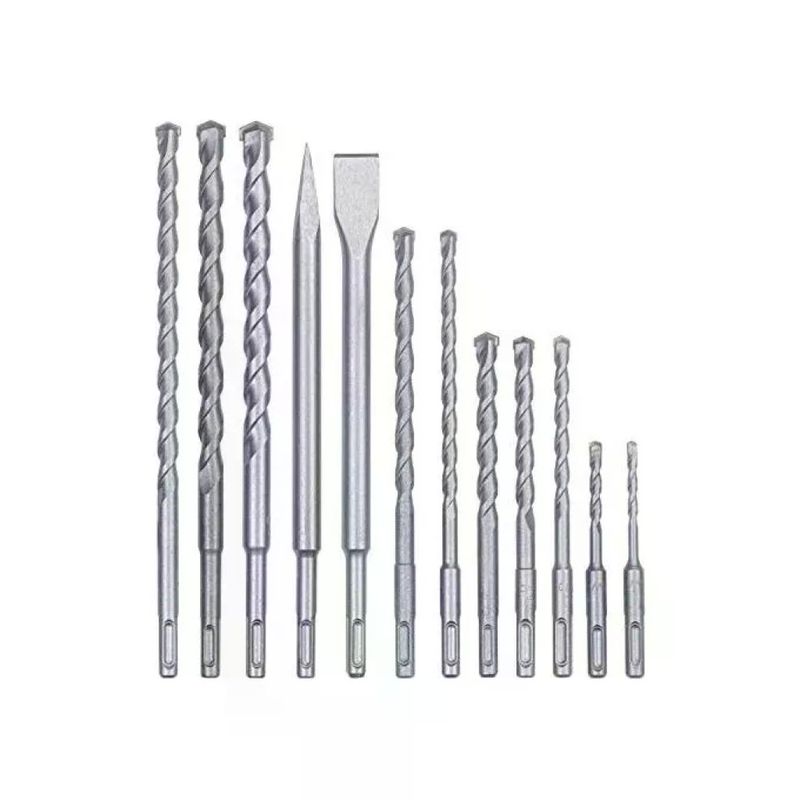 KWB Set di 12 Punte e Scalpelli SDS-Plus