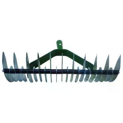 VIGOR-BLINKY VIGOR 63745-10 Rastrello Assolcatore Zincato, 32 Denti, Larghezza 38 cm, Attacco Conico 25 mm VIGOR-BLINKY VIGOR 63745-10 Rastrello Assolcatore Zincato, 32 Denti, Larghezza 38 cm, Attacco Conico 25 mm