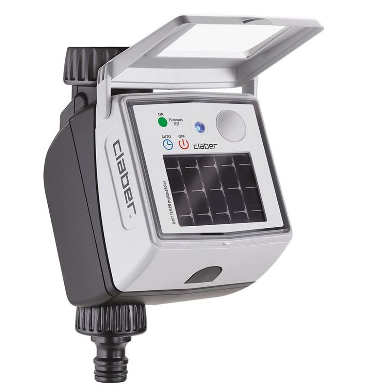 Claber 8497 MyaQuaSolar Tempo – Programmatore per irrigazione solare