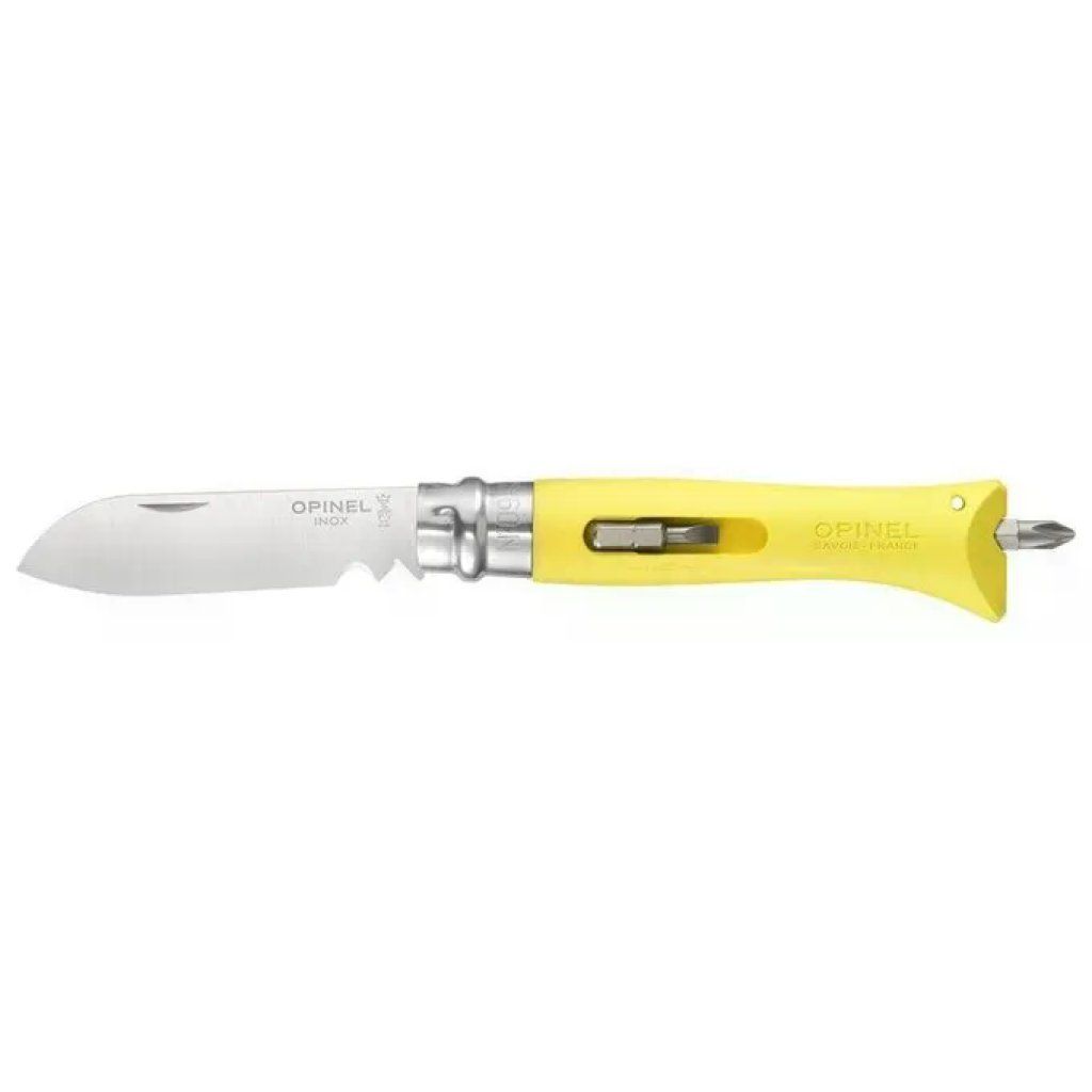 Opinel N°09 Camper Scout Giallo Multifunzione Opinel N°09 Camper Scout Giallo Multifunzione